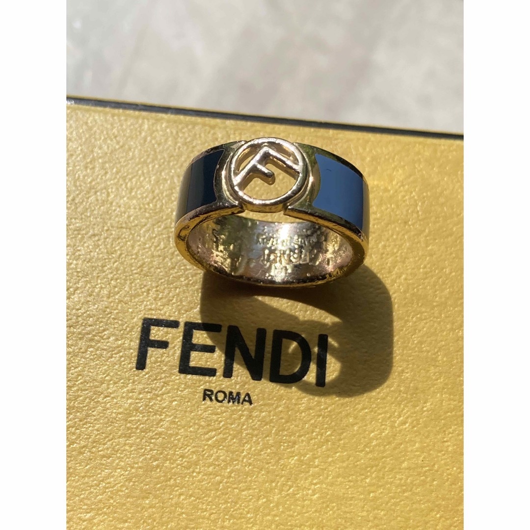 FENDI(フェンディ)のfendi ゴールド指輪 レディースのアクセサリー(リング(指輪))の商品写真