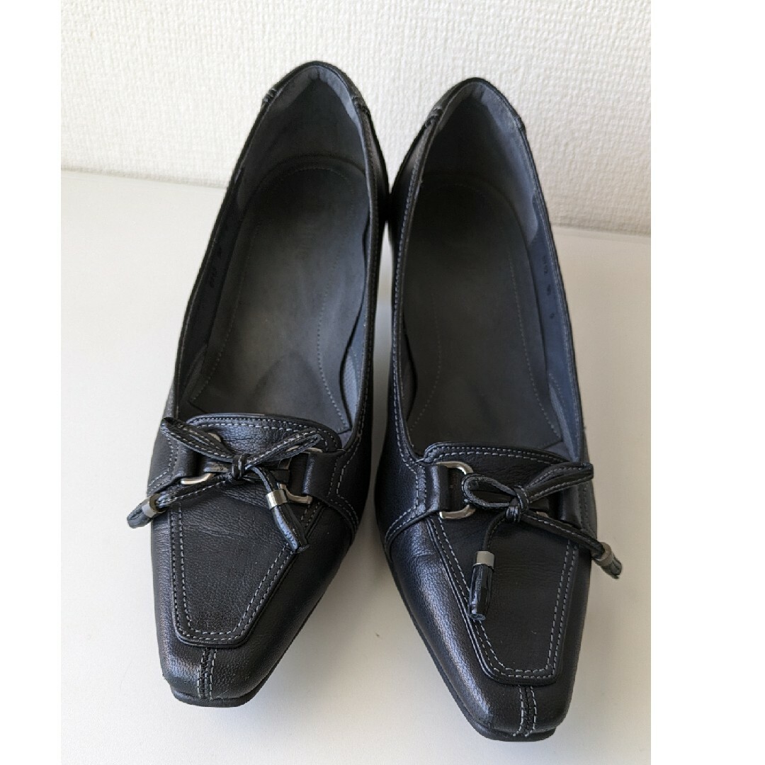 ASICS WALKING(アシックスウォーキング)の美品　ASICS 　PEDALA 　GIRO  　パンプス　黒 レディースの靴/シューズ(ハイヒール/パンプス)の商品写真