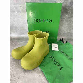 Bottega Veneta - BOTTEGA VENETA ボッテガヴェネタ　パドルブーツ 43 キウイ