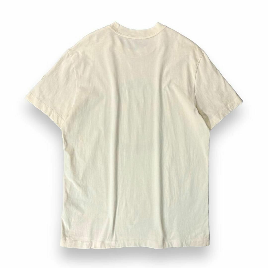 MONCLER(モンクレール)の【美品】MONCLER コットン半袖 Tシャツ スタッズ アイボリー XLサイズ メンズのトップス(Tシャツ/カットソー(半袖/袖なし))の商品写真
