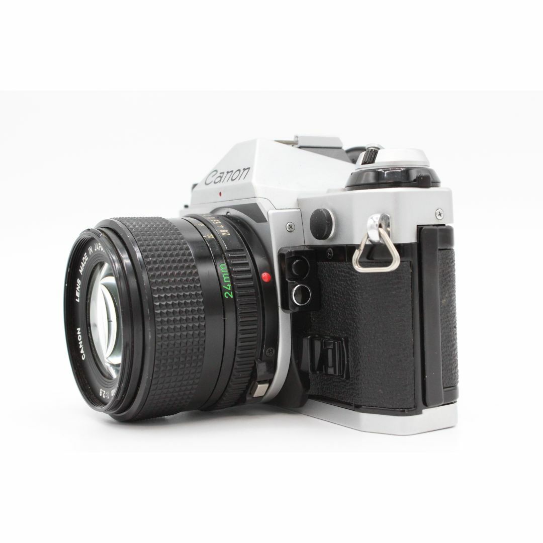 良品】CANON キヤノン AE-1 PROGRAM シルバー FD 24mm F2.8 #LE2024202 良品】CANON キヤノン AE-1 PROGRAM シルバー FD 24mm F2.8 #LE2024202