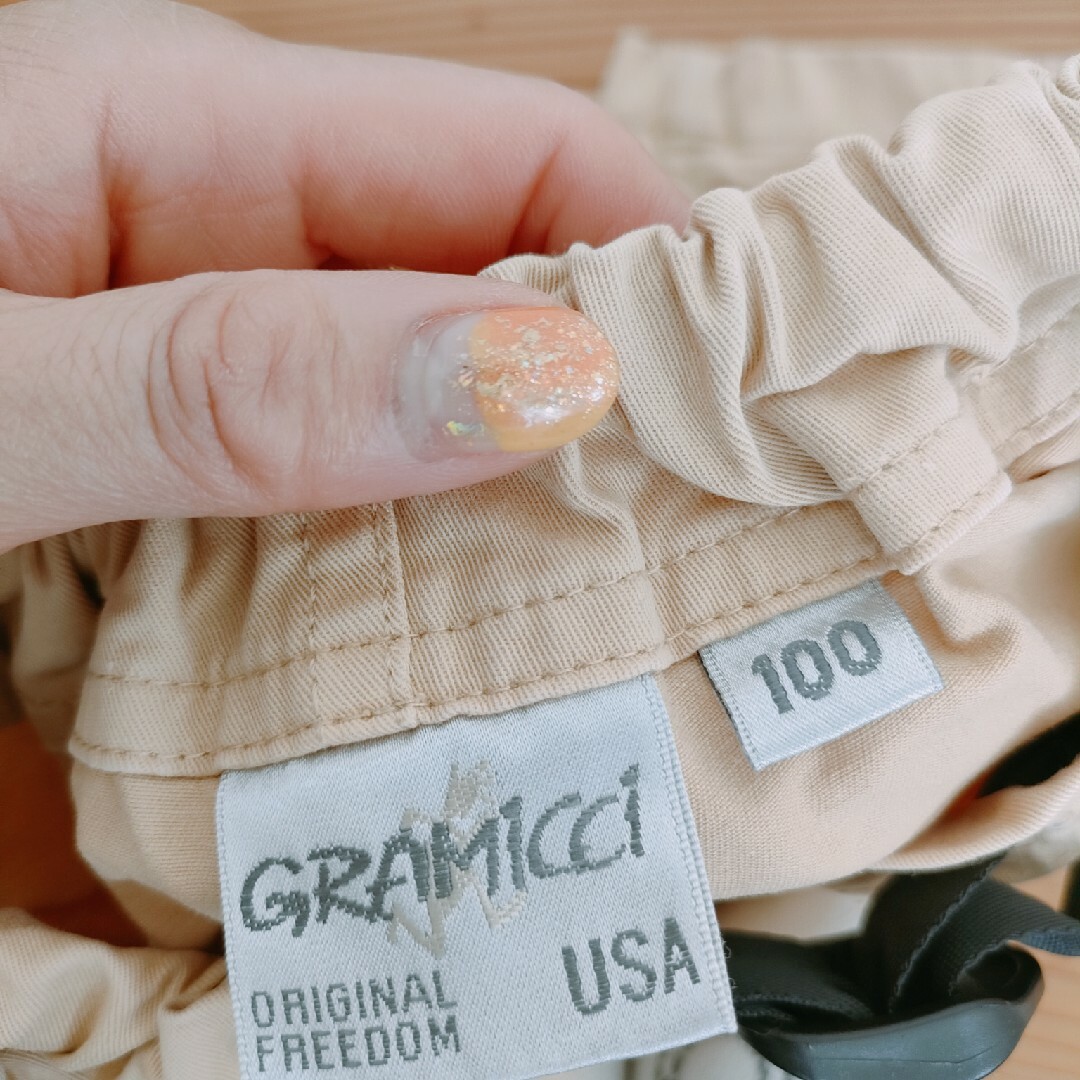 GRAMICCI(グラミチ)のGRAMICCI　キッズ　100cm キッズ/ベビー/マタニティのキッズ服男の子用(90cm~)(パンツ/スパッツ)の商品写真