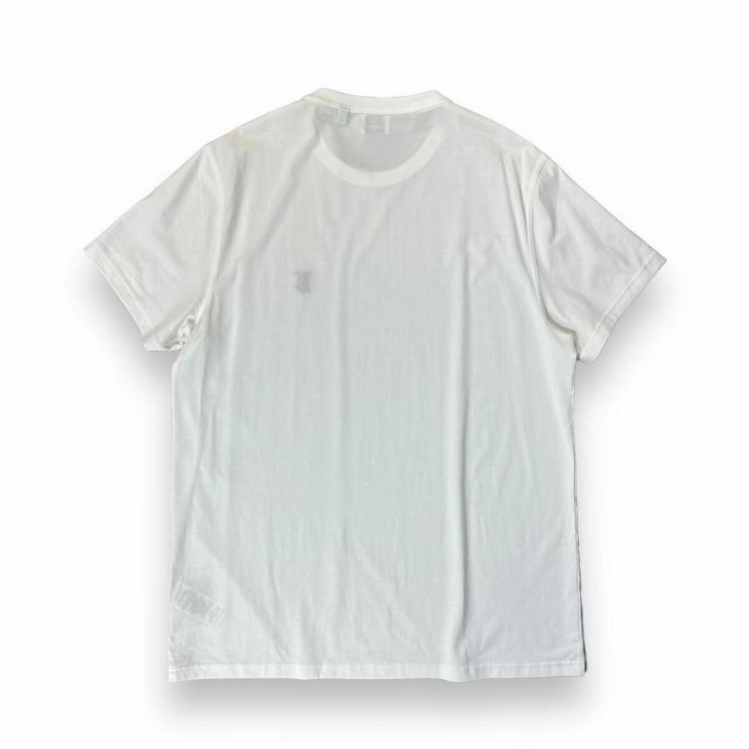 BURBERRY(バーバリー)の【美品】Burberry TB刺繍  半袖 Tシャツ 白 ティッシ期 XLサイズ メンズのトップス(Tシャツ/カットソー(半袖/袖なし))の商品写真