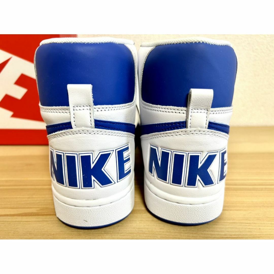 NIKE(ナイキ)のNIKE ターミネーター HIGH 27.5㎝ 新品 ホワイト/ゲームロイヤル メンズの靴/シューズ(スニーカー)の商品写真