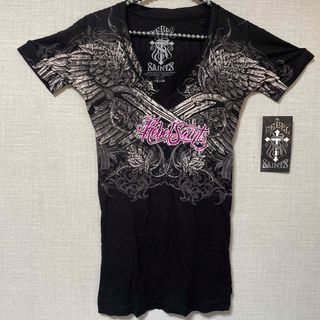 エドハーディー(Ed Hardy)のRebel Saint by Affliction Ravenous 新品 S(Tシャツ(半袖/袖なし))