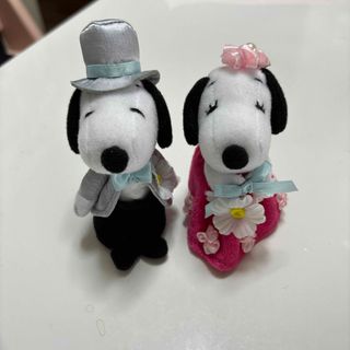 スヌーピー(SNOOPY)のブライダルスヌーピー★マスコット(キャラクターグッズ)