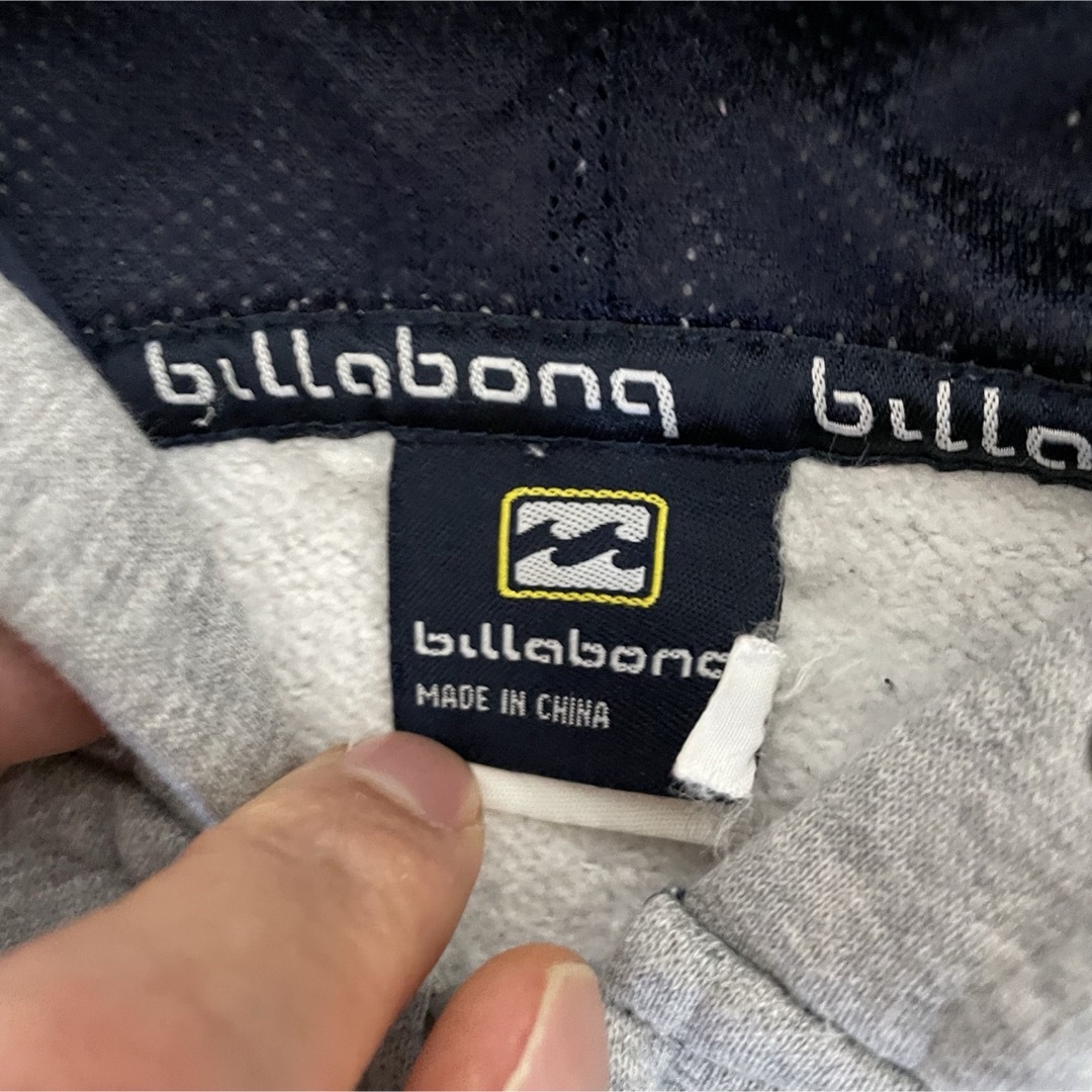 billabong(ビラボン)のBILLABONG ビラボン　ラグラン　フルジップ　パーカー　ヴィンテージ　刺繍 メンズのトップス(パーカー)の商品写真