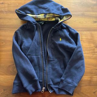 ポロラルフローレン(POLO RALPH LAUREN)のポロラルフローレン　キッズ120 パーカー　ネイビー(ジャケット/上着)