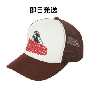 HYSTERIC GLAMOUR - ヒステリックグラマー　VIXEN GIRL メッシュキャップ　茶色