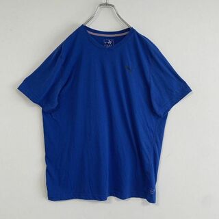 PUMA - PUMA 半袖 Vネック プリントTシャツ US XLシンプル