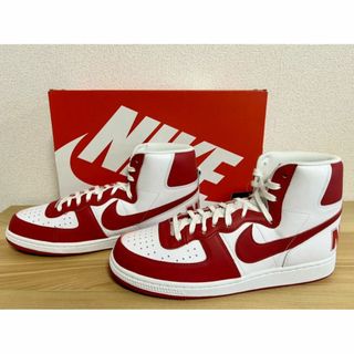 ナイキ(NIKE)のNIKE ターミネーター HIGH 29.0㎝ 新品 ホワイト/レッド(スニーカー)