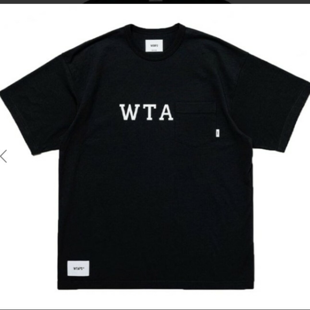 W)taps(ダブルタップス)のダブルタップス　ブラック　半袖　tシャツ　ポケット メンズのトップス(Tシャツ/カットソー(半袖/袖なし))の商品写真