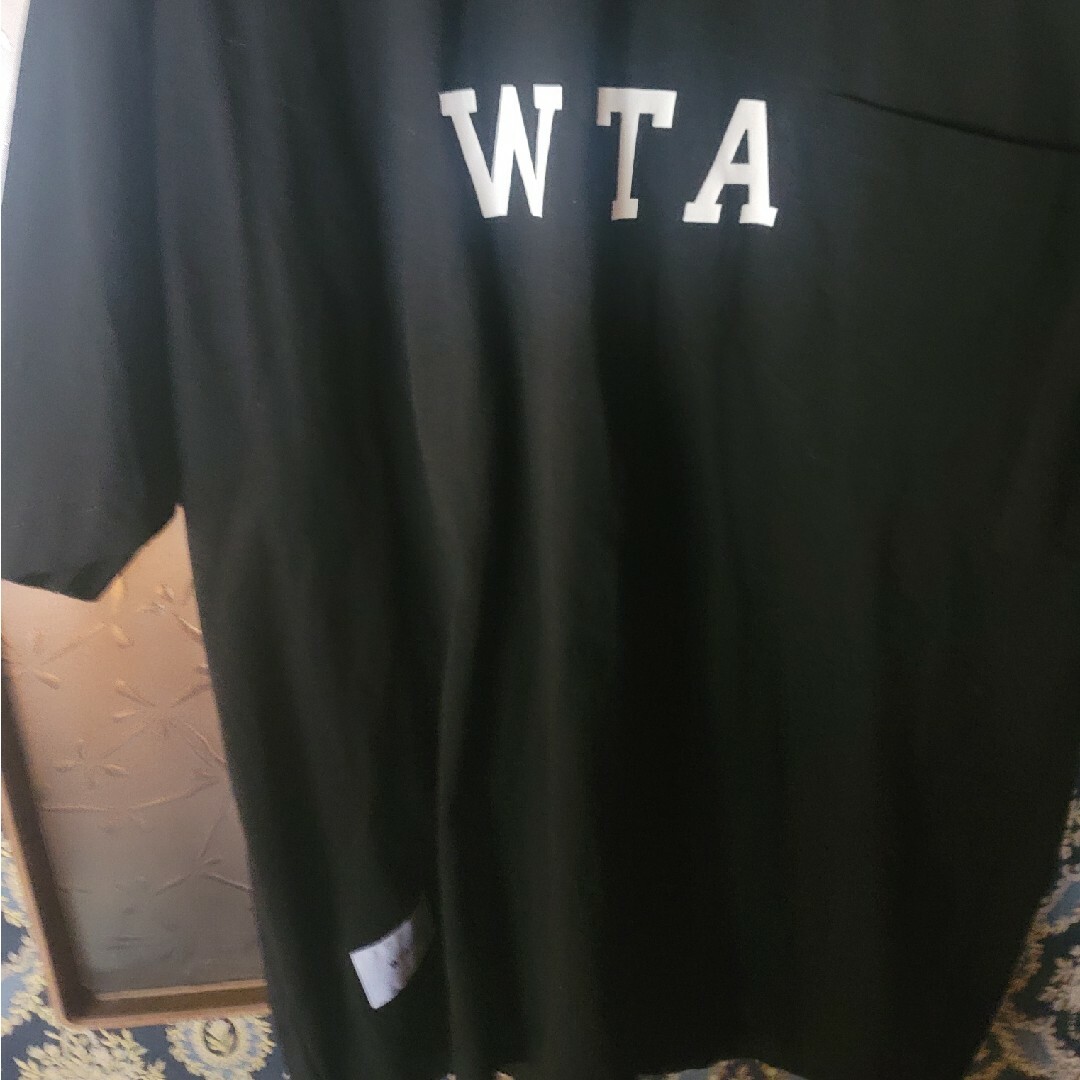 W)taps(ダブルタップス)のダブルタップス　ブラック　半袖　tシャツ　ポケット メンズのトップス(Tシャツ/カットソー(半袖/袖なし))の商品写真