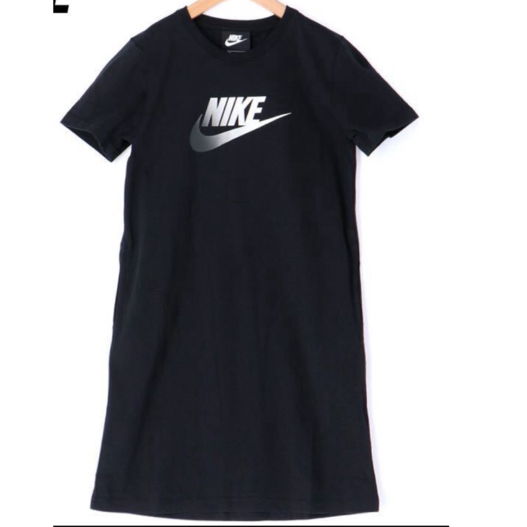 NIKE(ナイキ)の新品★NIKE ナイキ★半袖Tシャツ ワンピース　定価4400円S130-140 キッズ/ベビー/マタニティのキッズ服女の子用(90cm~)(ワンピース)の商品写真