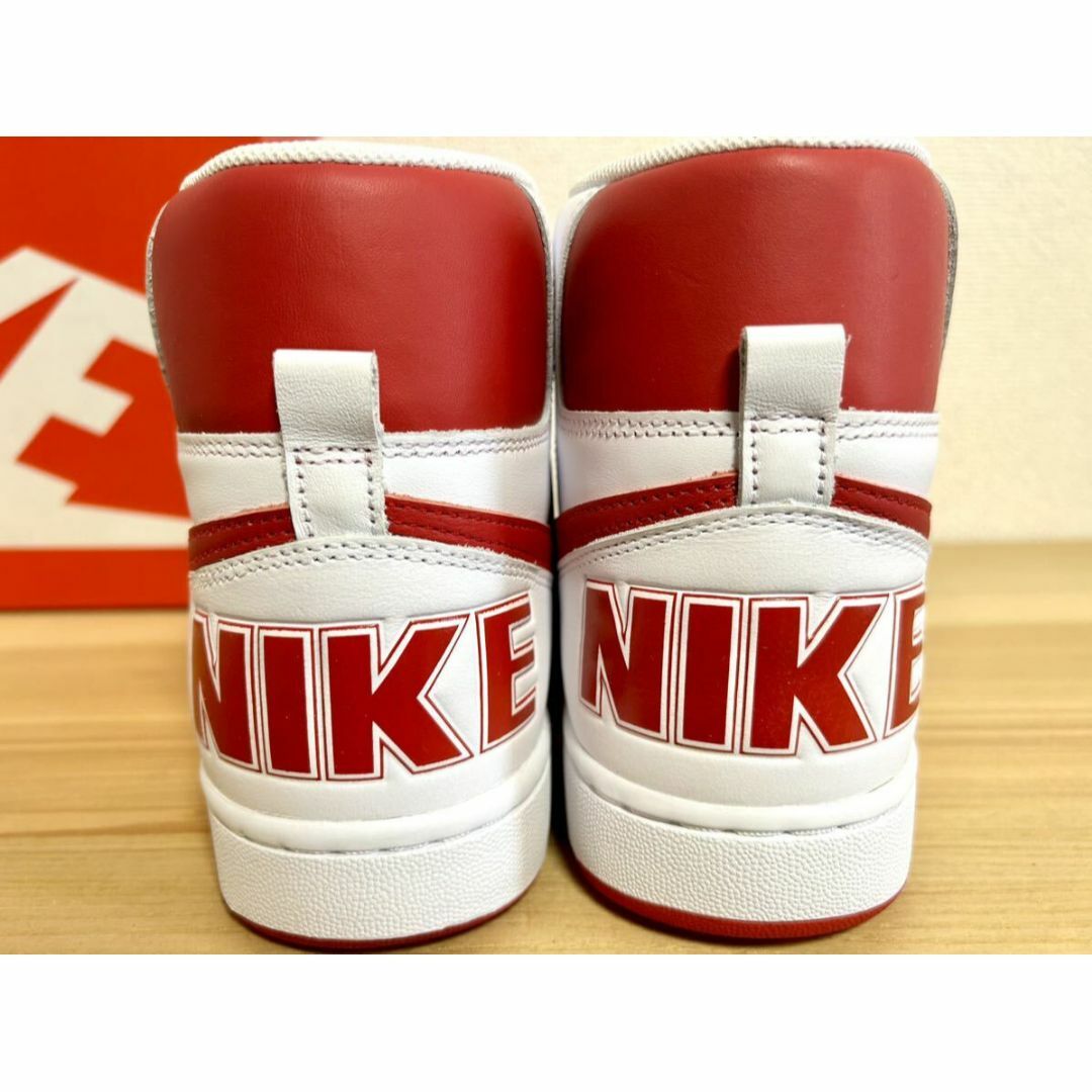 NIKE(ナイキ)のナイキ ターミネーター HIGH 27.0㎝ 新品 ホワイト/レッド メンズの靴/シューズ(スニーカー)の商品写真