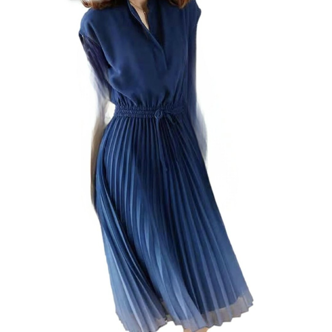 ワンピース　ドレス　3XL レディースのワンピース(ひざ丈ワンピース)の商品写真