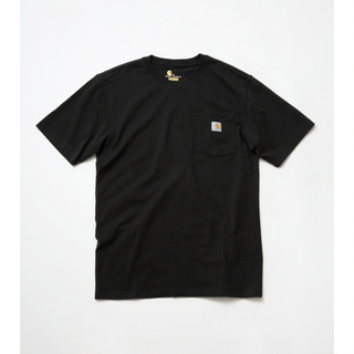 黒　M カーハート　carhartt k87 ポケT ポケットTシャツ