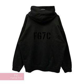 フィアオブゴッド(FEAR OF GOD)のFEAR OF GOD Seventh Collection FG7C Hoodie FG50-072FLC フィアオブゴッド 7thコレクション SG7Cフーディ ヴィンテージ プルオーバーパーカー ブラック サイズXL【240517】【中古-A】【me04】(パーカー)