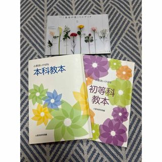 小原流　教本　本　教科書　初等科　本科　おまけつき(語学/参考書)