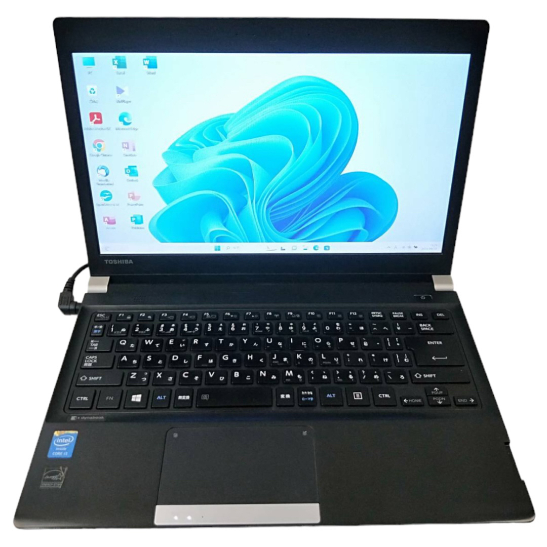 D092002 Toshibaノートパソコン Windows 11オフィス付き スマホ/家電/カメラのPC/タブレット(ノートPC)の商品写真