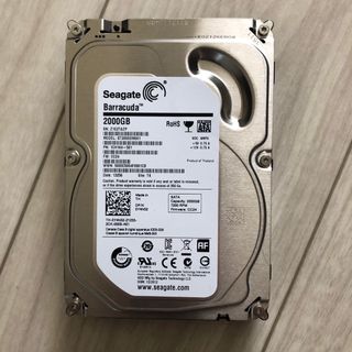 3.5インチ　ハードディスク2TB