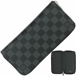 ルイヴィトン(LOUIS VUITTON)のルイヴィトン 長財布 ジッピーウォレット ヴェルティカル ダミエ グラフィット ブラック グレー ラウンドファスナー長財布 新品 n63095(長財布)