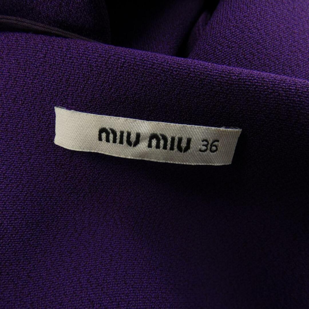 miumiu(ミュウミュウ)のミュウミュウ MIU MIU ワンピース レディースのワンピース(ひざ丈ワンピース)の商品写真