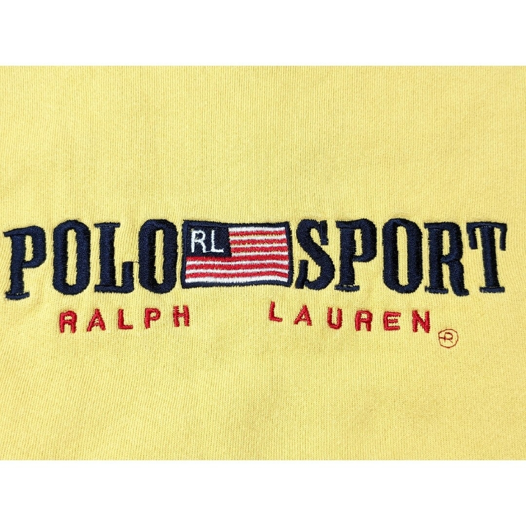 POLO RALPH LAUREN(ポロラルフローレン)の【希少品】90s POLO RALPH LAUREN 刺繍 スウェット メンズのトップス(スウェット)の商品写真