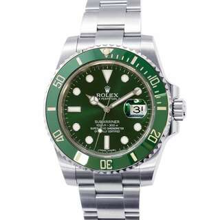 ロレックス(ROLEX)のロレックス サブマリーナ 116610LV ROLEX 腕時計 グリーン文字盤(腕時計(アナログ))