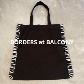 BORDERS at BALCONY - 新品☆ ボーダーズアットバルコニー  トートバッグ  コットン