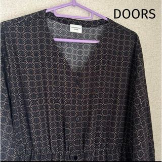 アーバンリサーチドアーズ(URBAN RESEARCH DOORS)の⚫︎美品⚫︎ URBAN RESEARCH DOORS ロングワンピース(ロングワンピース/マキシワンピース)