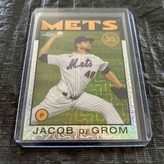 2021 Topps Chrome ジェイコブ デグローム　ニューヨークメッツ(シングルカード)