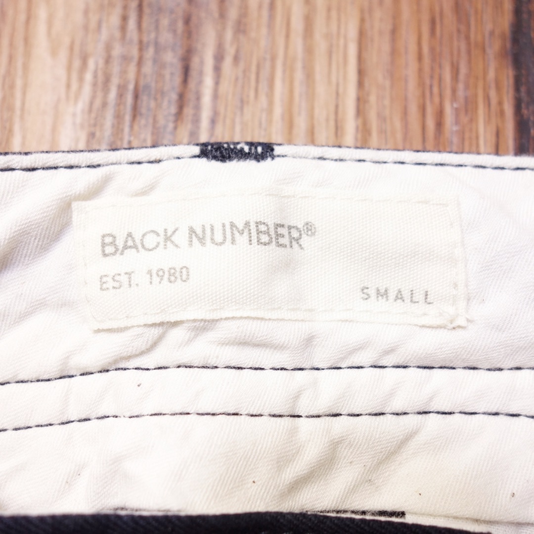 BACK NUMBER(バックナンバー)のSサイズ ストレッチチノパン メンズ BACK NUMBER 濃紺 MQ3 メンズのパンツ(チノパン)の商品写真