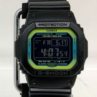 ジーショック(G-SHOCK)のG-SHOCK ジーショック CASIO カシオ 腕時計 GW-M5610LY-1JF 電波ソーラー タフソーラー ブラック グリーン 樹脂 メンズ(腕時計(デジタル))