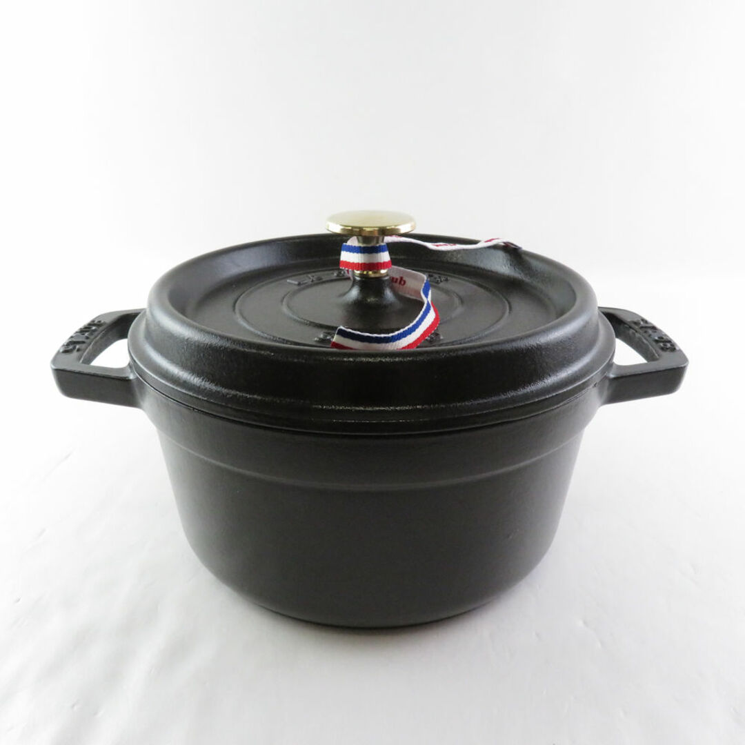 美品 Le Creuset ルクルーゼ ピコ ココットラウンド 20 両手鍋 美品 Le Creuset ルクルーゼ ピコ ココットラウンド 20 両手鍋