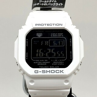 ジーショック(G-SHOCK)のG-SHOCK ジーショック CASIO カシオ 腕時計 GW-M5610MD-7JF 電波ソーラー タフソーラー ホワイト デジタル 樹脂 メンズ(腕時計(デジタル))