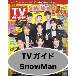 スノーマン(Snow Man)のTVガイド テレガイ切り抜き SnowMan スノ ①(アイドルグッズ)