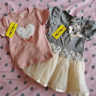 新品★Beeワンピース＆Tシャツセット