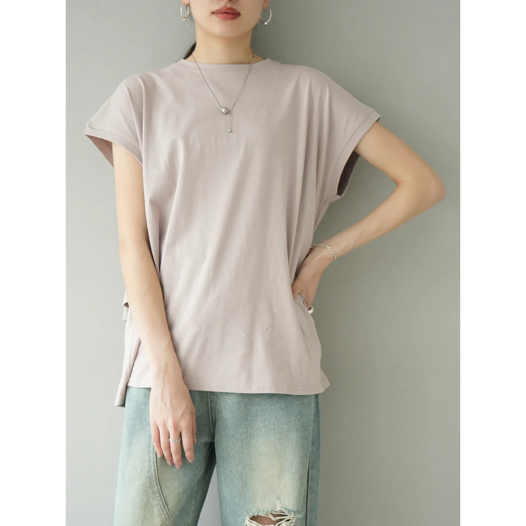 Lumiere(ルミエール)のlumier バックフリルTシャツ/ピンク レディースのトップス(Tシャツ(半袖/袖なし))の商品写真