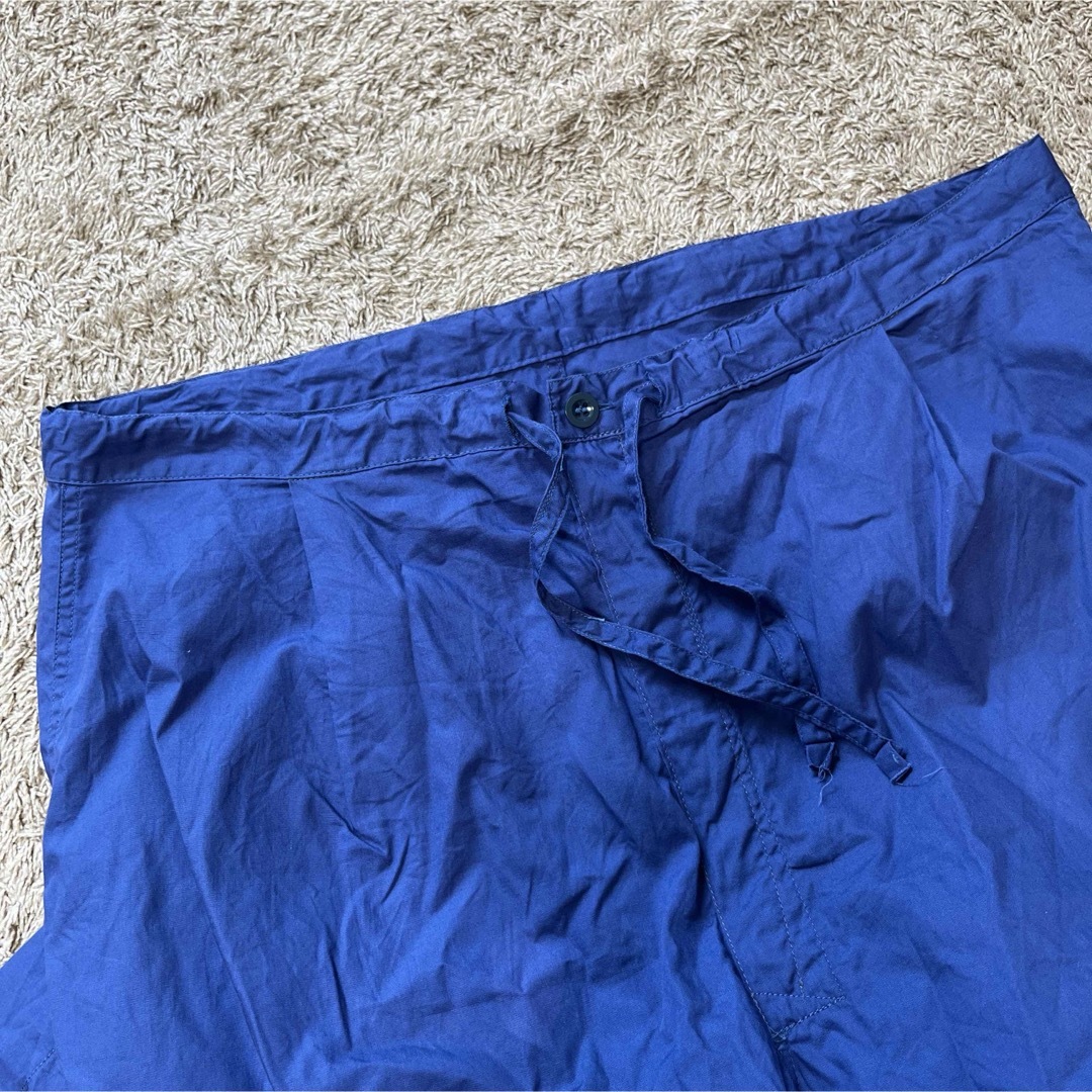【メンズ】夏　ワークパンツ　青　ブルー メンズのパンツ(ワークパンツ/カーゴパンツ)の商品写真