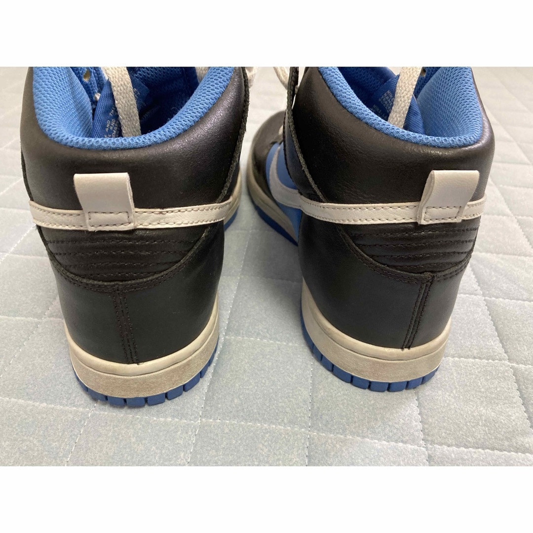 NIKE(ナイキ)のNIKE ナイキ　DUNK Hi レディース　24cm 黒×青×白　ハイカット メンズの靴/シューズ(スニーカー)の商品写真
