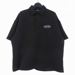 エクストララージ X-LARGE ポロシャツ 半袖 刺繡 M ブラック(ポロシャツ)