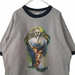 Anvil - anvil ヴァン・ヘイレン　両面プリント半袖Tシャツ　グレー　メンズXL f