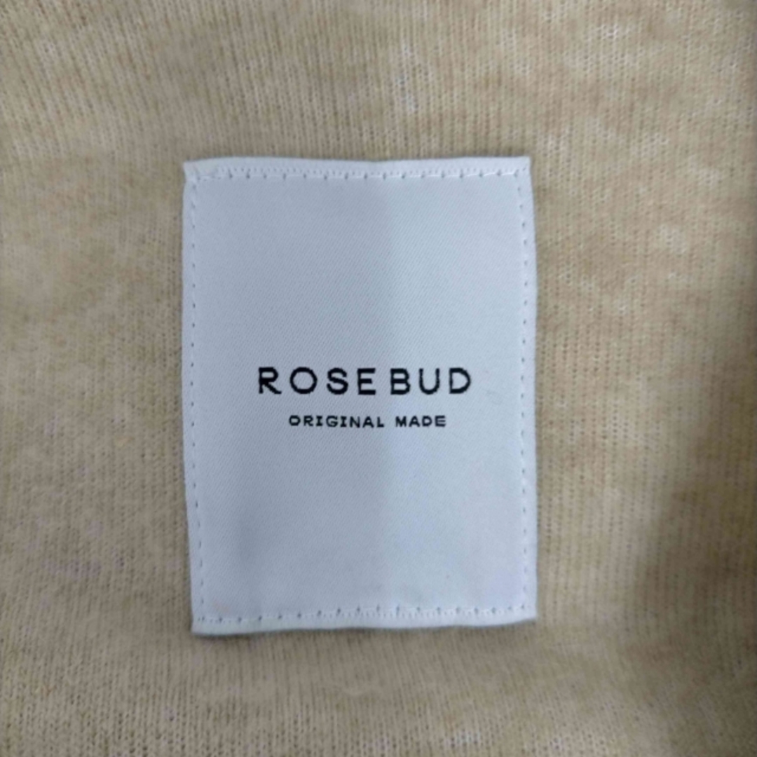 ROSE BUD(ローズバッド)のROSE BUD(ローズバッド) ボアガウンコート ノーカラーコート  アウター レディースのジャケット/アウター(その他)の商品写真