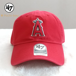 47Brand LA ANGELES '47 CLEAN UP キャップ 赤(キャップ)