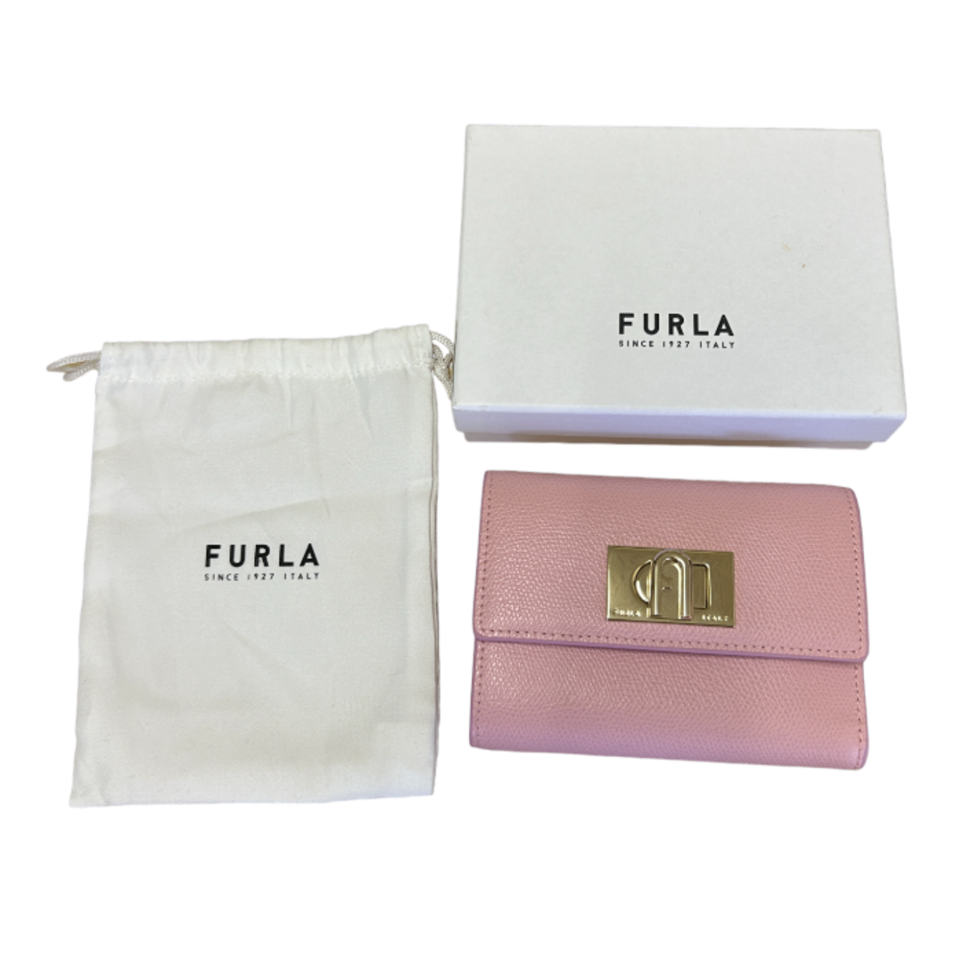 FURLA - FURLA フルラ 財布 レディース 小銭入れ付き 三つ折り FURLA - FURLA フルラ 財布 レディース 小銭入れ付き 三つ折り