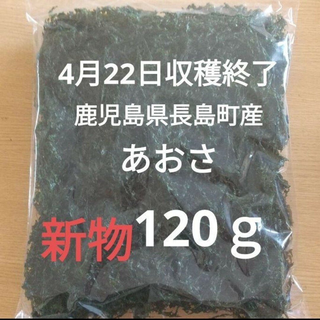 4月22日収穫終了 鹿児島県長島町産あおさ あおさのり 乾燥あおさ 食品/飲料/酒の食品(野菜)の商品写真