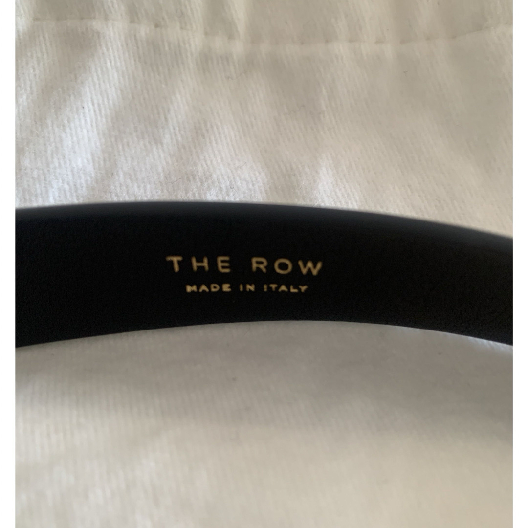 THE ROW(ザロウ)のTHE ROW ブライアンベルト　ブラック×ゴールド レディースのファッション小物(ベルト)の商品写真