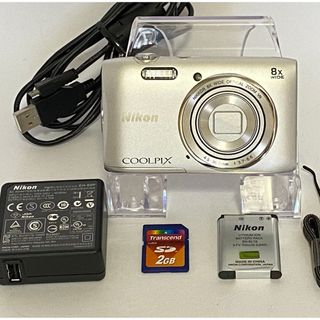 ニコン(Nikon)のNikon coolpix s3600 ニコン　デジカメ　SDカード【2GB】付(コンパクトデジタルカメラ)