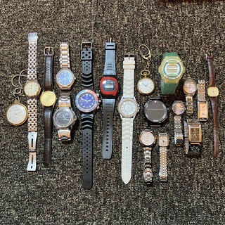 セイコー(SEIKO)の⑤メンズ・レディース腕時計 ジャンク品18個セット(腕時計(アナログ))
